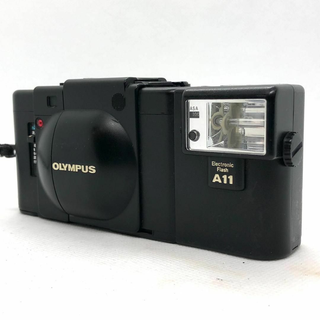 C6082】OLYMPUS オリンパス XA + A11 フィルムカメラ C6082】OLYMPUS オリンパス XA + A11 フィルムカメラ