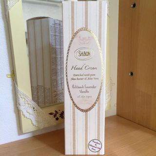 サボン(SABON)のSABON ハンドクリーム パチュリ・ラベンダー・バニラ (ハンドクリーム)