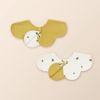 コニー　スタイ　レモンイエロー(ベビースタイ/よだれかけ)