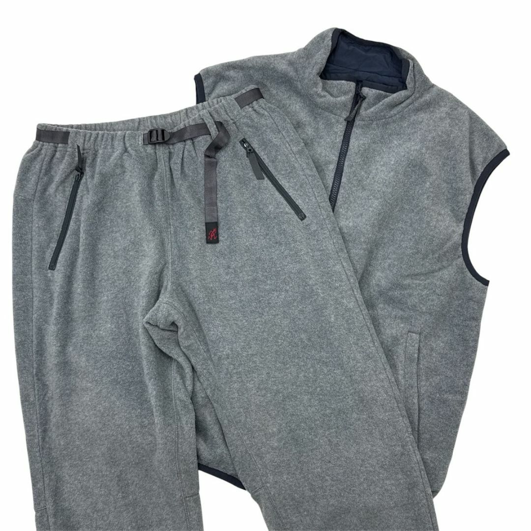 GRAMICCI - 24AW セットアップXS GRAMICCI リバーシブルフリースベスト パンツ