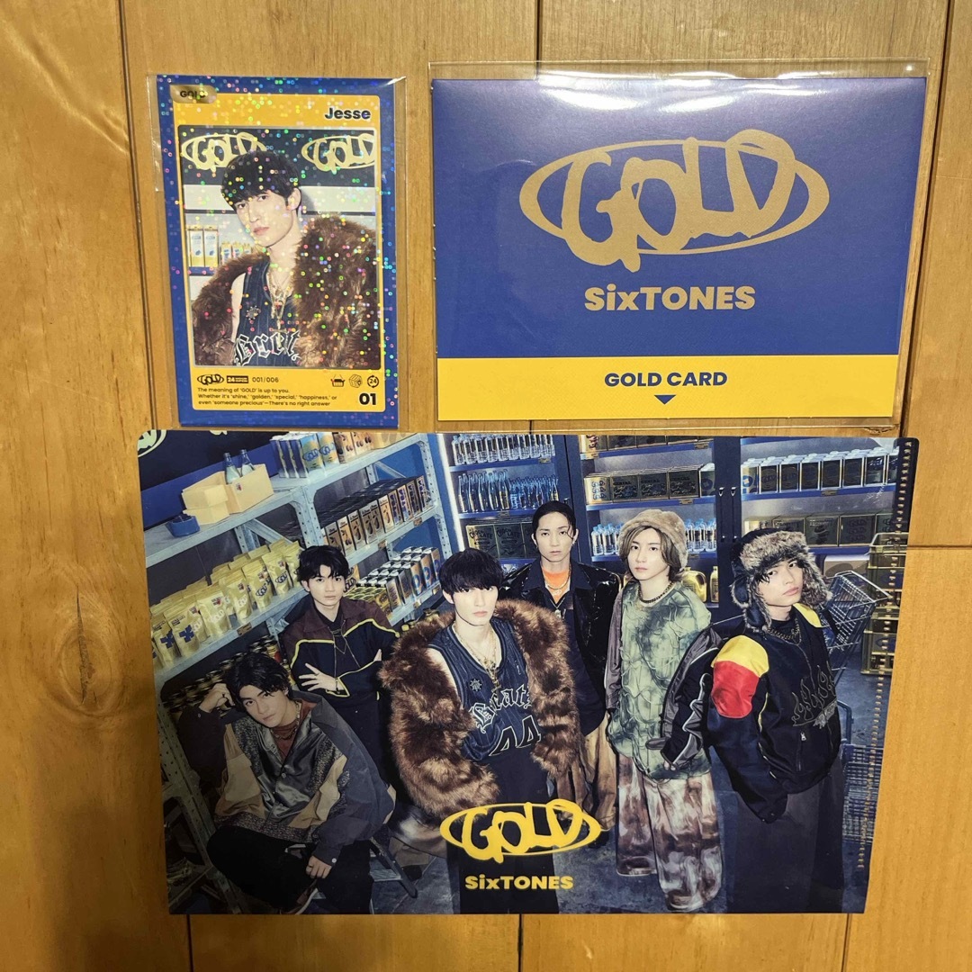 SixTONES - SixTONES アルバム【GOLD】初回特典 3点の通販 by SixTONES - SixTONES アルバム【GOLD】初回特典 3点の通販 by