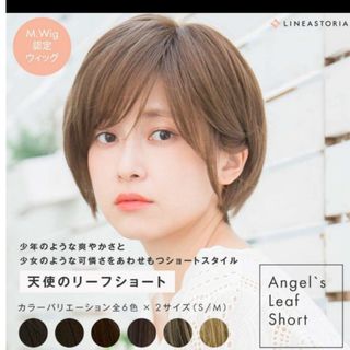 全信頼を寄せる Linea storia - 未使用!リネアストリア「天使のビターショート ボブ