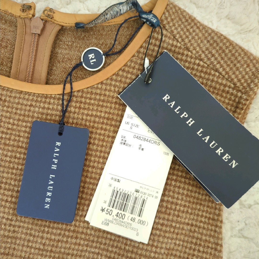 Ralph Lauren - 新品 ラルフローレン ツイードワンピース Ralph Lauren - 新品 ラルフローレン ツイードワンピース