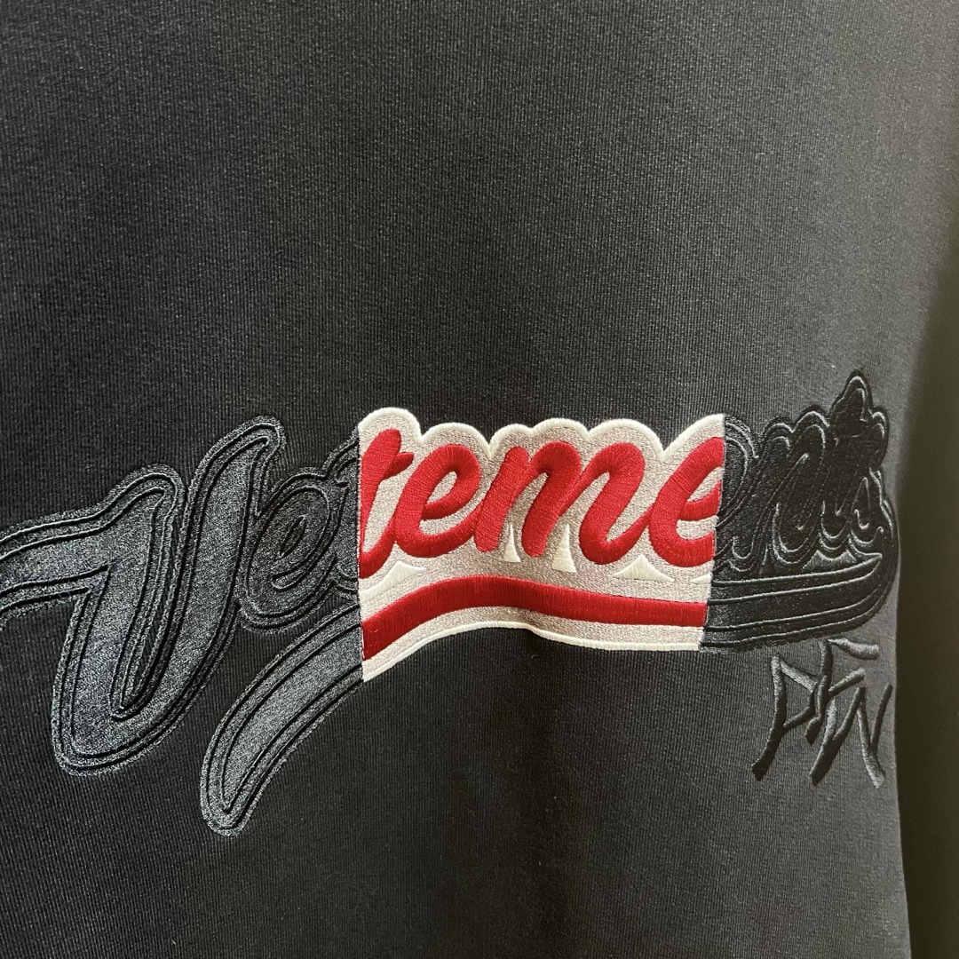 VETEMENTS - VETEMENTS 17AW 刺繍ロゴ ベースボールロゴ VETEMENTS - VETEMENTS 17AW 刺繍ロゴ ベースボールロゴ