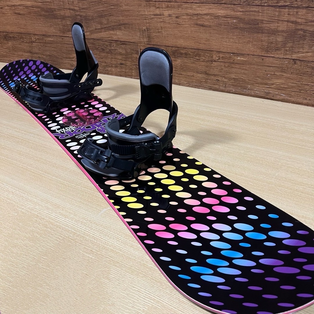 初心者おすすめ FLOW フロー レディース2点セット スノーボード