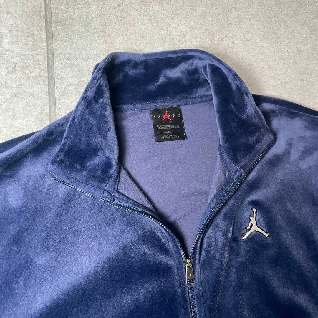 Jordan Brand(NIKE) - AIR JORDAN トラックジャケット ベロア Jordan Brand(NIKE) - AIR JORDAN トラックジャケット ベロア