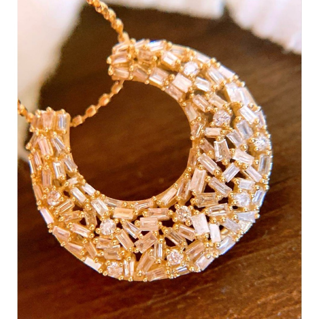 美品❗️大振り❣️D0.50CT✨ k18馬蹄ホースシューダイヤ 美品❗️大振り❣️D0.50CT✨ k18馬蹄ホースシューダイヤ