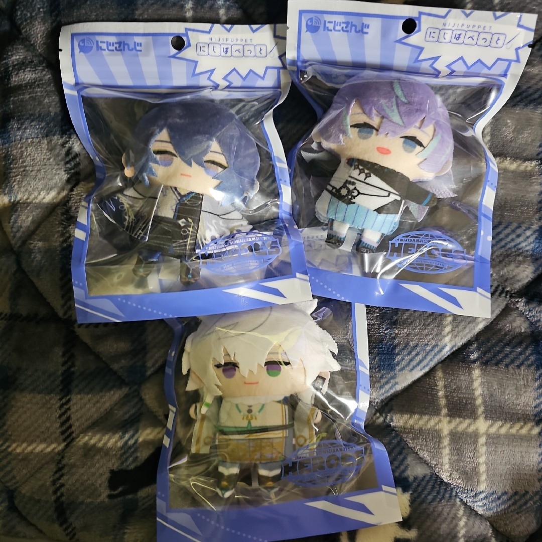 にじさんじ にじぱぺ 星導ショウ 小柳ロウ 叢雲カゲツ ぬいぐるみ にじさんじ にじぱぺ 星導ショウ 小柳ロウ 叢雲カゲツ ぬいぐるみ
