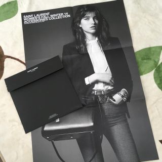 サンローラン(Saint Laurent)の希少＊非売品 サンローラン ポスター フォト アクセサリー コレクション(その他)