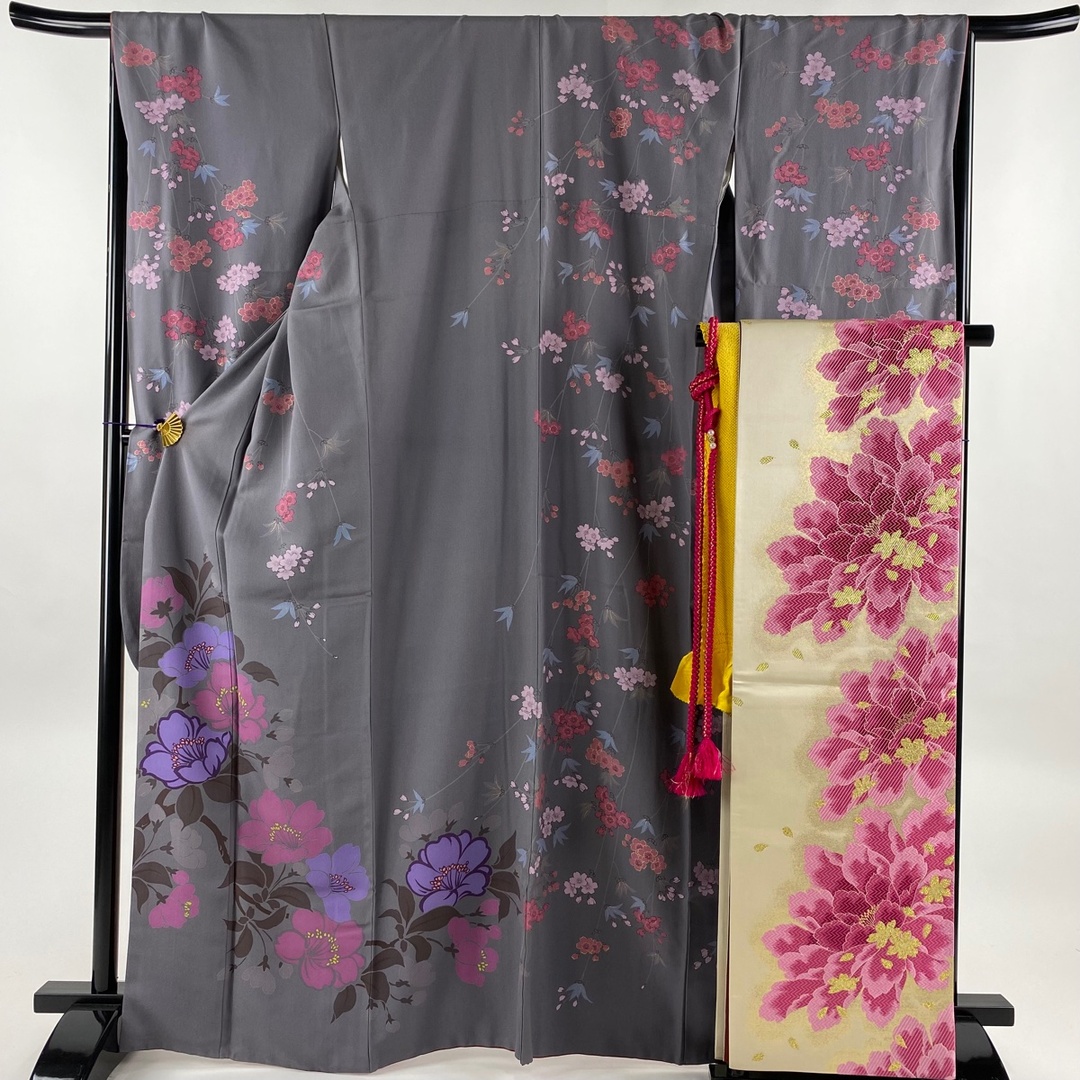 振袖 身丈165.5cm 裄丈66.5cm 正絹 秀品 振袖 身丈165.5cm 裄丈66.5cm 正絹 秀品