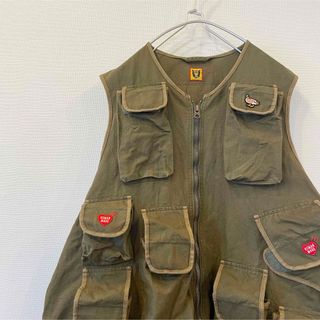 HUMAN MADE - HUMAN MADE DUCK FLEECE VEST ダック フリース HUMAN MADE - HUMAN MADE DUCK FLEECE VEST ダック フリース
