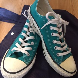 コンバース(CONVERSE)のコンバースローカット エメラルドグリーン(スニーカー)