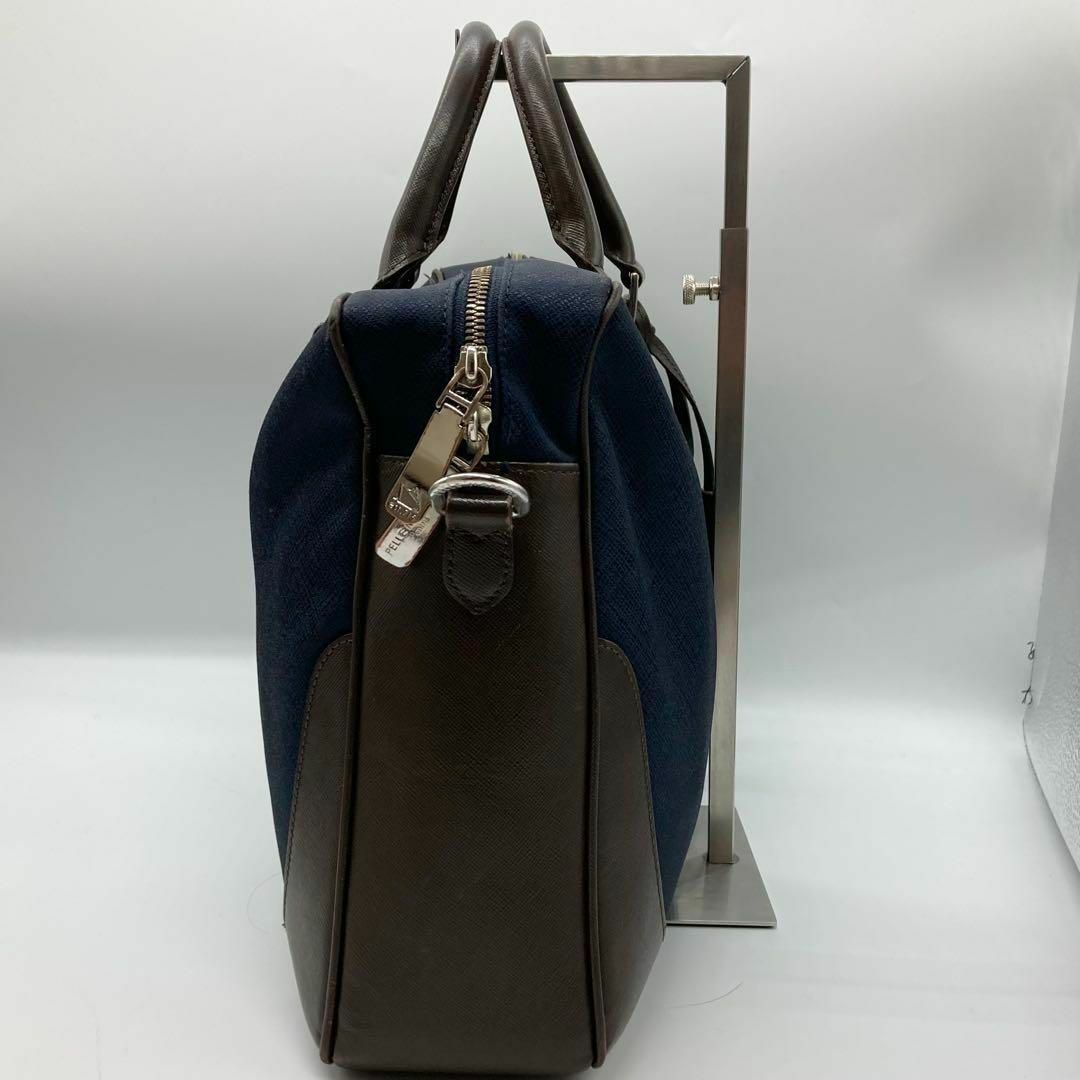 ペッレモルビダ ビジネスバッグ 2way ハンドバッグ ネイビー キャピターノ ペッレモルビダ ビジネスバッグ 2way ハンドバッグ ネイビー キャピターノ