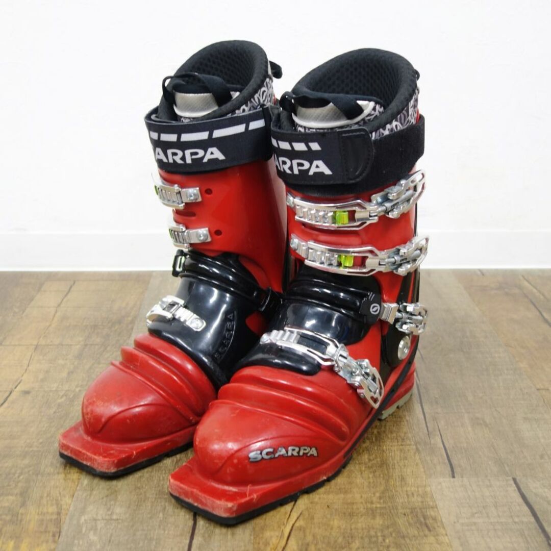 スカルパ SCARPA T RACE テレマーク スキーブーツ 27.5cm 75mm 3 スカルパ SCARPA T RACE テレマーク スキーブーツ 27.5cm 75mm 3
