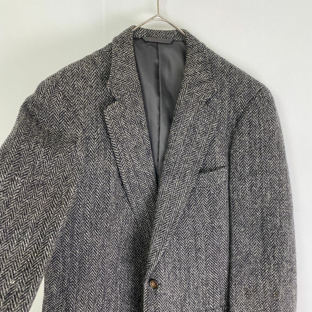 ハリスツイード テーラードジャケット Harris Tweed ツイード ハリスツイード テーラードジャケット Harris Tweed ツイード
