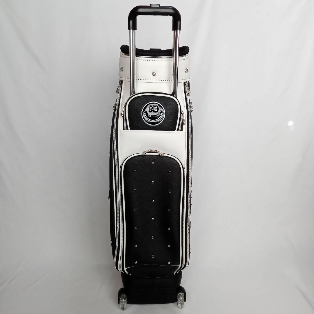 【新品・未使用】キャスター付き PEARLY GATES キャディバッグ スポーツ/アウトドアのゴルフ(バッグ)の商品写真