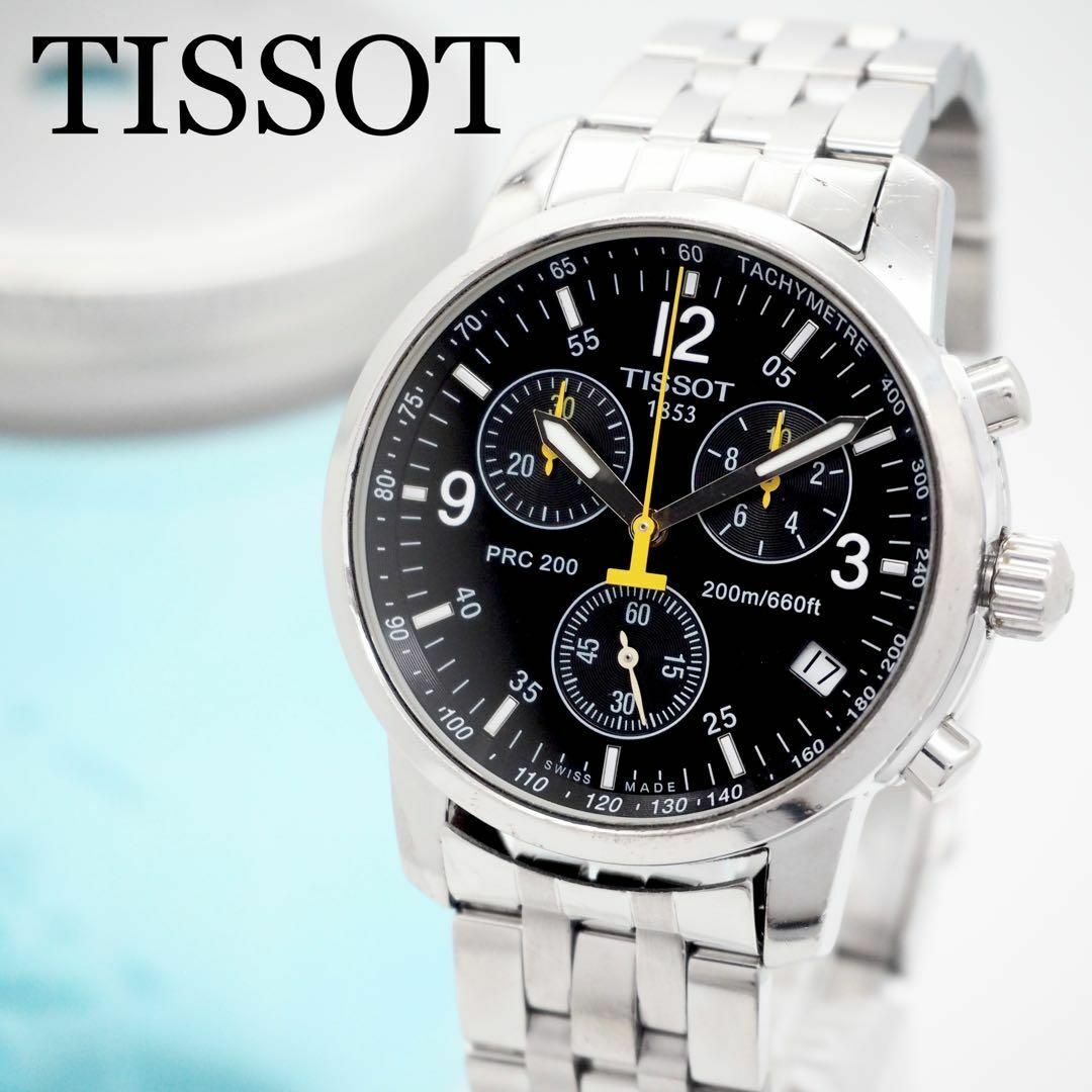 TISSOT ティソ クロノグラフ メンズ ダイバーズウォッチ 200m TISSOT ティソ クロノグラフ メンズ ダイバーズウォッチ 200m