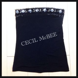 セシルマクビー(CECIL McBEE)のCECIL McBEE  ベアトップ(ベアトップ/チューブトップ)