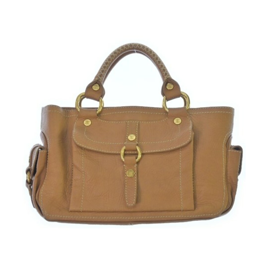 CELINE - CELINE セリーヌ ハンドバッグ - キャメル 【古着】【中古】