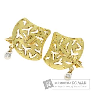 IKEDA KEIKO ダイヤモンド イヤリング K18YG PT900 レディース(イヤリング)