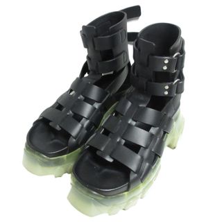 Rick Owens Edfu スタッズ プラットフォームサンダル Rick Owens Edfu スタッズ プラットフォームサンダル