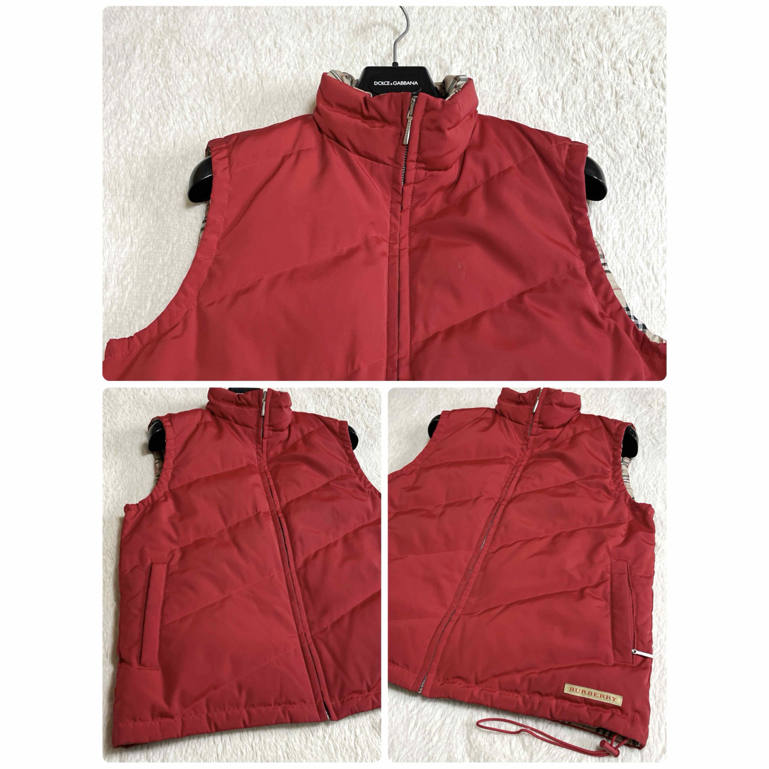 BURBERRY - 美品 BURBERRノバチェック リバーシブル ダウン BURBERRY - 美品 BURBERRノバチェック リバーシブル ダウン