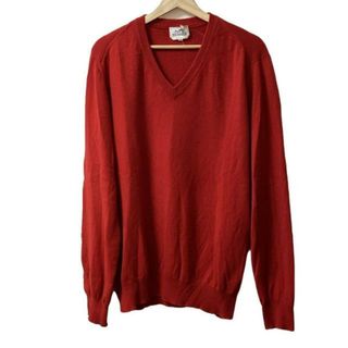 HERMES - 美品 XL エルメス カシミヤ ウール ニット アイボリー HERMES - 美品 XL エルメス カシミヤ ウール ニット アイボリー