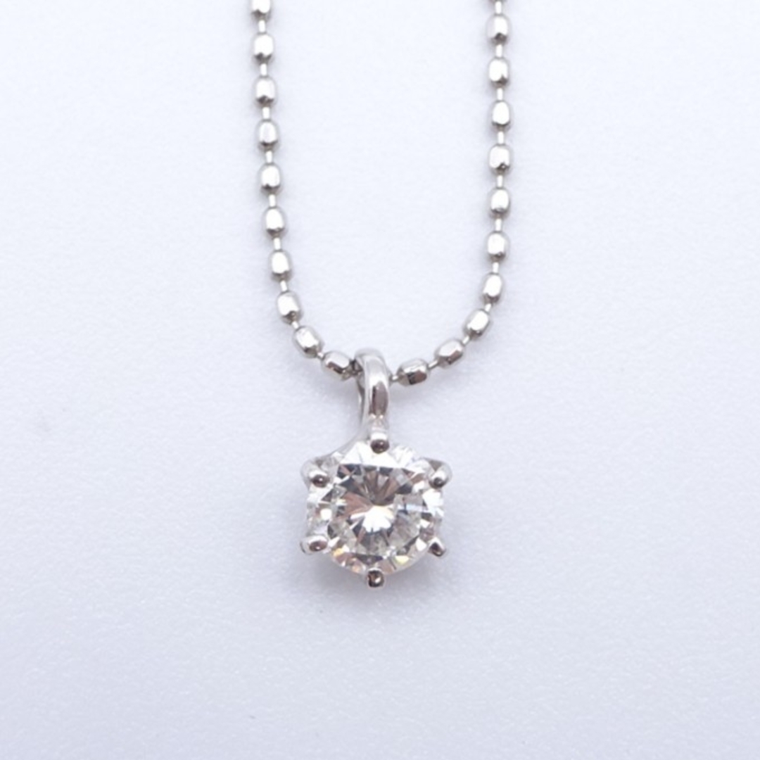 天然ダイヤモンド ネックレス0.22ct Pt900/850 総重量1.8g 天然ダイヤモンド ネックレス0.22ct Pt900/850 総重量1.8g