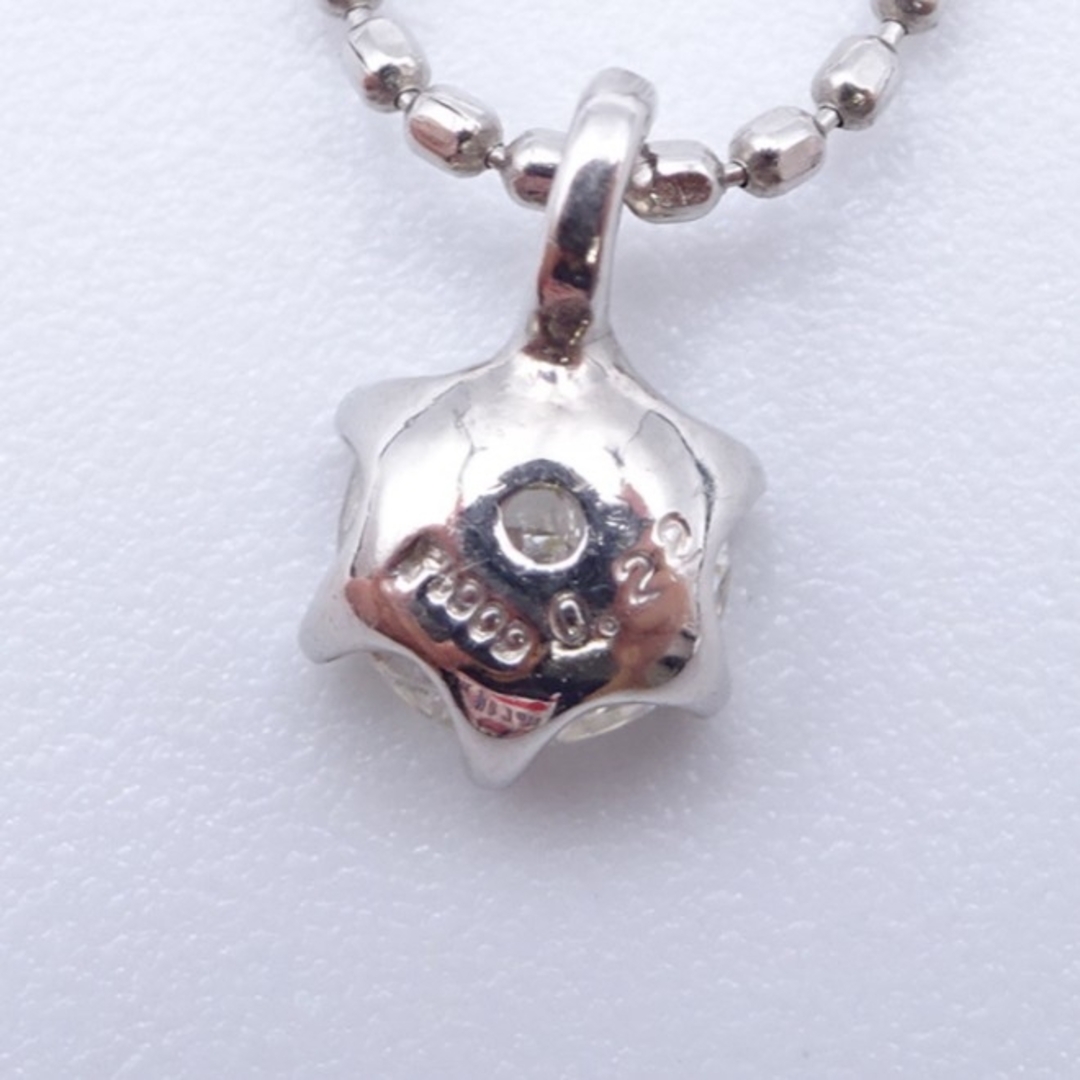 天然ダイヤモンド ネックレス0.22ct Pt900/850 総重量1.8g 天然ダイヤモンド ネックレス0.22ct Pt900/850 総重量1.8g