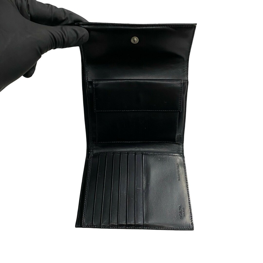 極 美品 希少品 PRADA プラダ ロゴ 金具 ナイロン レザー 本革 極 美品 希少品 PRADA プラダ ロゴ 金具 ナイロン レザー 本革