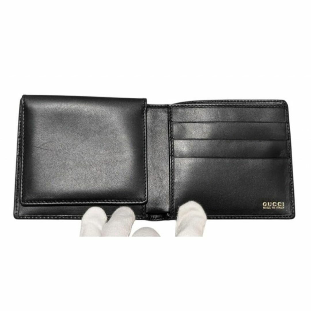 未使用 グッチ 財布 レザー 二つ折り オールドグッチ 札入れ 未使用 グッチ 財布 レザー 二つ折り オールドグッチ 札入れ
