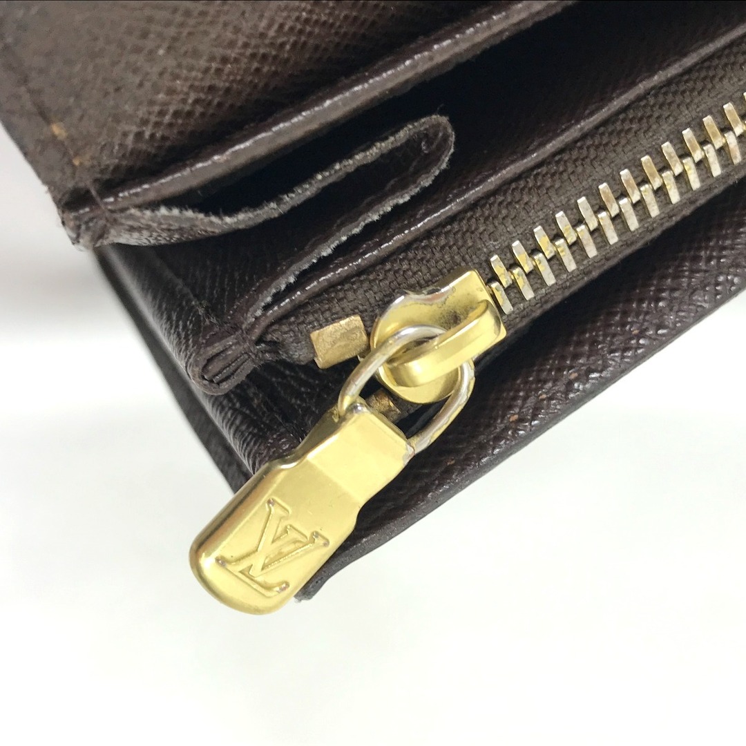 LOUIS VUITTON - $$ LOUIS VUITTON ルイヴィトン 2つ折り長財布 長財布 ダミエ ポシェット・ポルト モネ カルト クレディ N61724