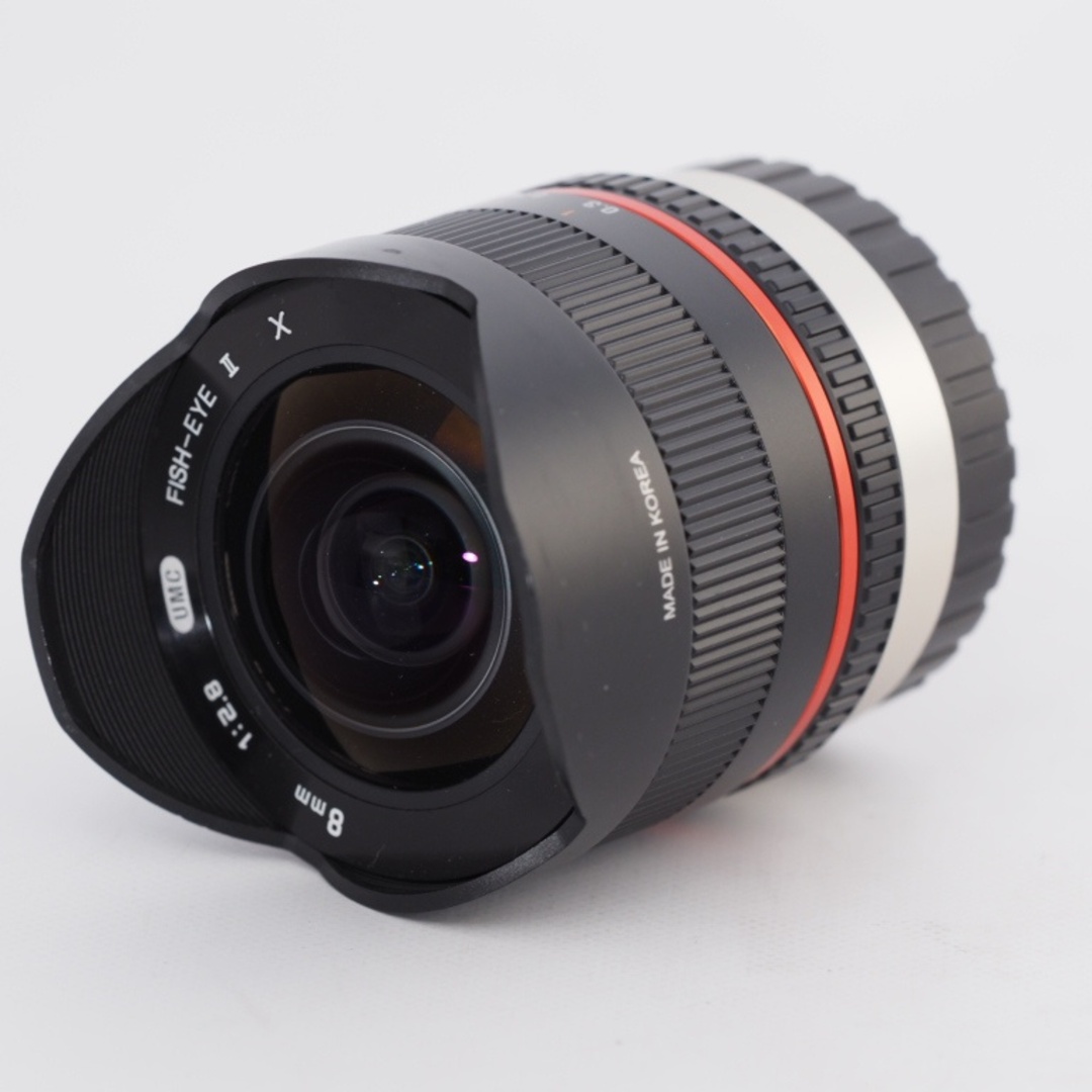 SAMYANG サムヤン 単焦点魚眼レンズ 8mm F2.8 II ブラック フジ SAMYANG サムヤン 単焦点魚眼レンズ 8mm F2.8 II ブラック フジ
