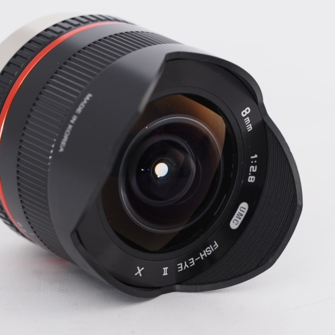 SAMYANG サムヤン 単焦点魚眼レンズ 8mm F2.8 II ブラック フジ SAMYANG サムヤン 単焦点魚眼レンズ 8mm F2.8 II ブラック フジ