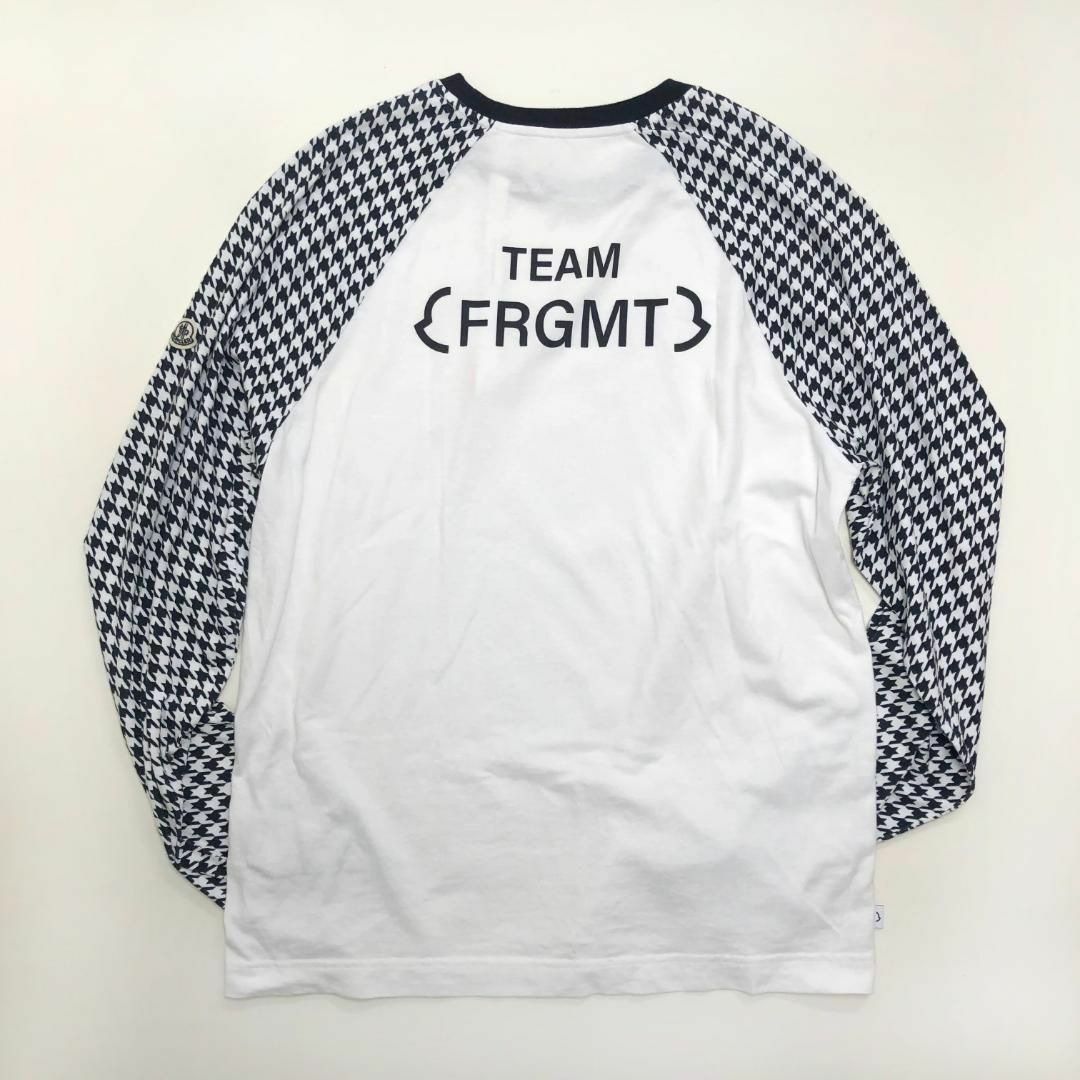 ☆美品☆モンクレールxフラグメント コラボ ロングTシャツ 千鳥 ☆美品☆モンクレールxフラグメント コラボ ロングTシャツ 千鳥