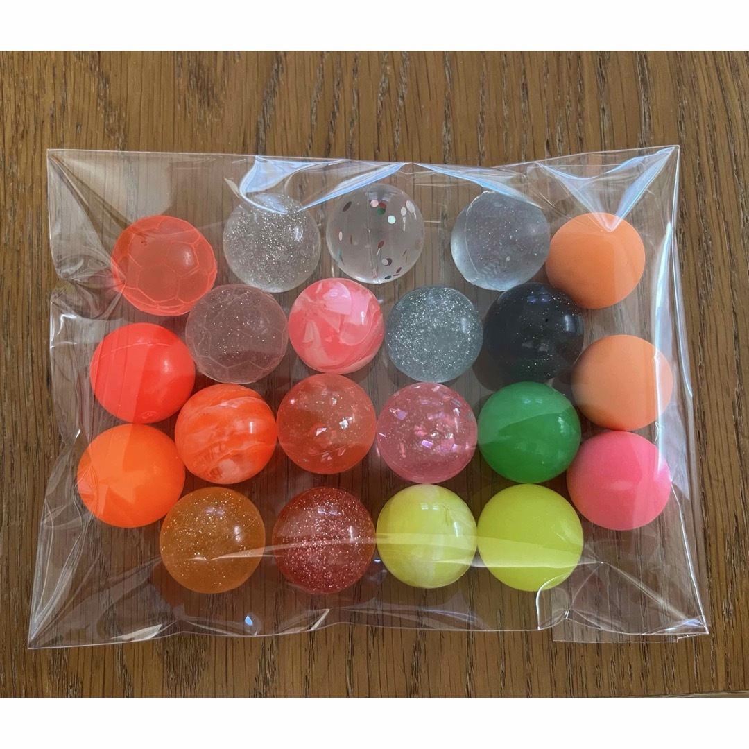 スーパーボール 小 21個セット キッズ/ベビー/マタニティのおもちゃ(ボール)の商品写真