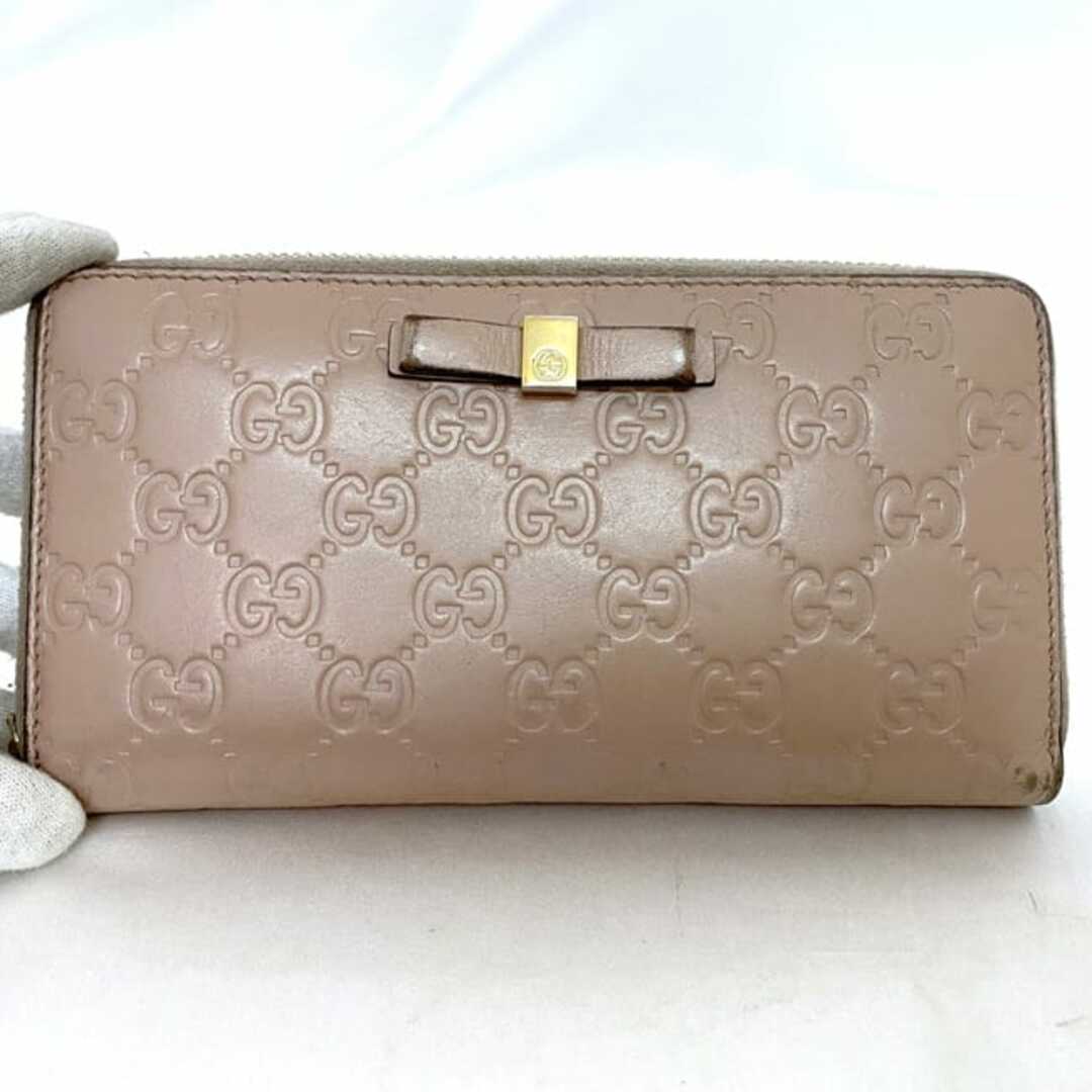 グッチ ラウンドファスナー 長財布 ec-22078 ピンク シマ 388680 グッチ ラウンドファスナー 長財布 ec-22078 ピンク シマ 388680