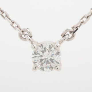 タサキ ダイヤ ネックレス0.37ct Pt 総重量3.7g 全長40.4cm の タサキ ダイヤ ネックレス0.37ct Pt 総重量3.7g 全長40.4cm の