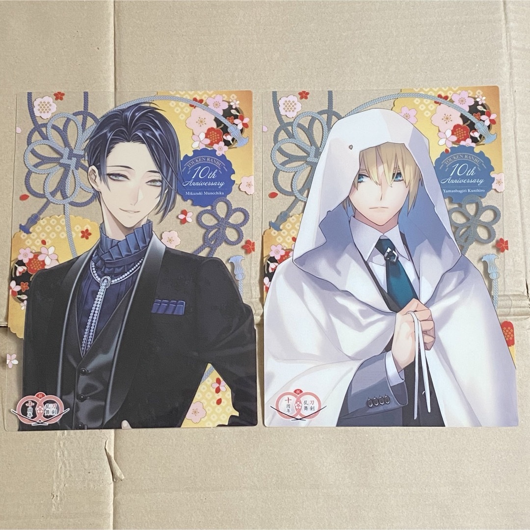 刀剣乱舞 ファミマ クリアポスター 三日月宗近 山姥切国広の通販 刀剣乱舞 ファミマ クリアポスター 三日月宗近 山姥切国広の通販