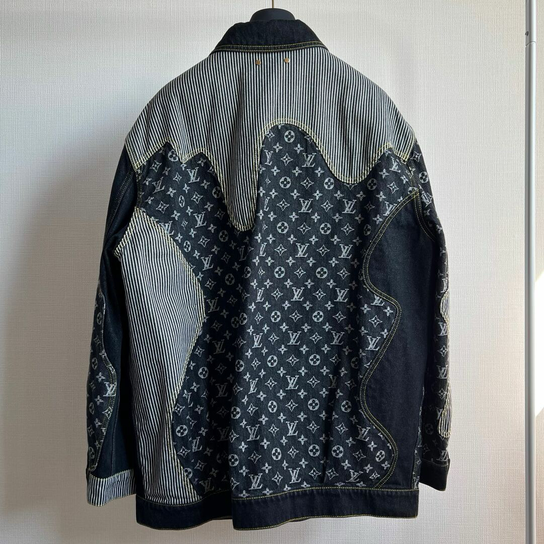 LOUIS VUITTON - Louis Vuitton x Nigo デニムジャケットの通販 LOUIS VUITTON - Louis Vuitton x Nigo デニムジャケットの通販