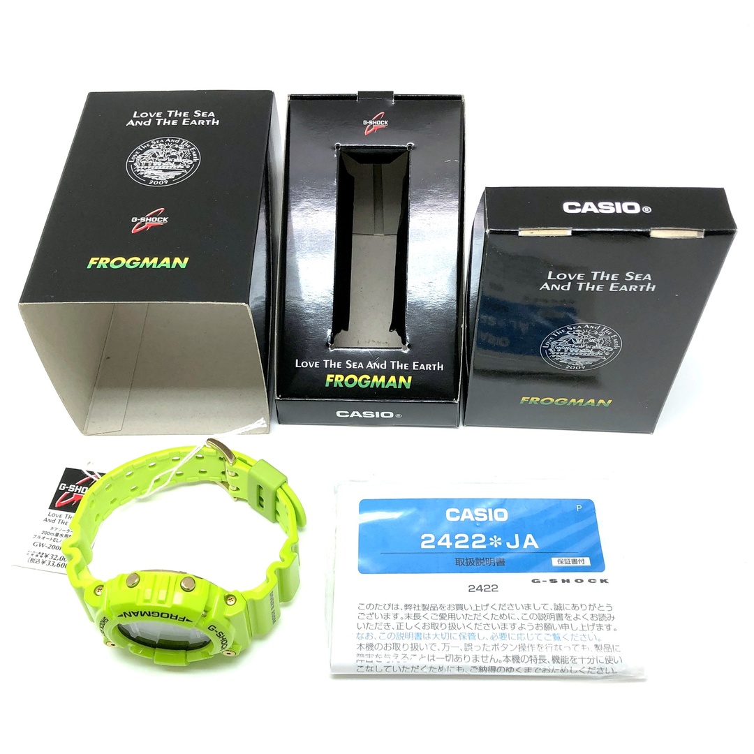 G-SHOCK - G-SHOCK ジーショック GW-200F-3 フロッグマン 雨蛙 G-SHOCK - G-SHOCK ジーショック GW-200F-3 フロッグマン 雨蛙