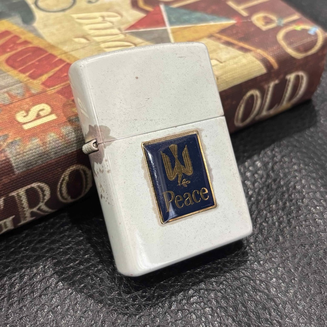 ZIPPO - 【ZIPPO】Peace ピース ホワイト 白 スーパーライト ZIPPO - 【ZIPPO】Peace ピース ホワイト 白 スーパーライト