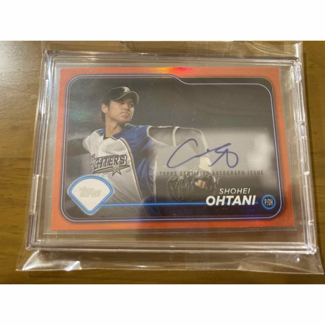 Topps - 送料無料 大谷翔平 サインカード 01/25 Topps直筆サイン Topps - 送料無料 大谷翔平 サインカード 01/25 Topps直筆サイン
