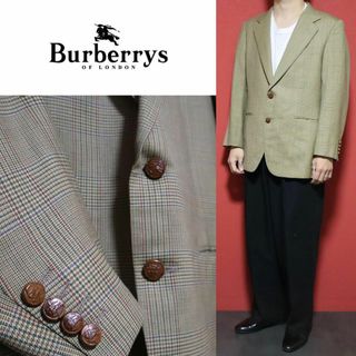 BURBERRY(テーラードジャケット ・ ベージュ系)のフリマ BURBERRY(テーラードジャケット ・ ベージュ系)のフリマ