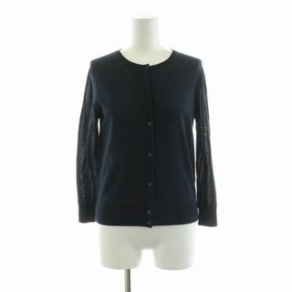 ANAYI - アナイ ANAYI カーディガン ニット 薄手 36 S 紺 ANAYI - アナイ ANAYI カーディガン ニット 薄手 36 S 紺