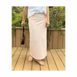 ルージュヴィフラクレ(Rouge vif la cle)の【ピンク】【MICA&DEAL /マイカアンドディール】タイトイージースカート(ロングスカート)