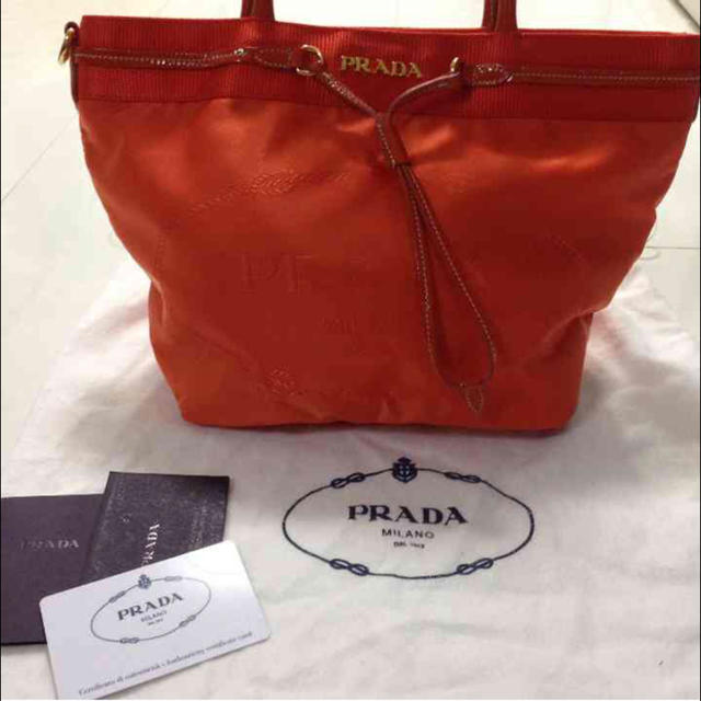 高島屋 購入　PRADA プラダ トートバッグ