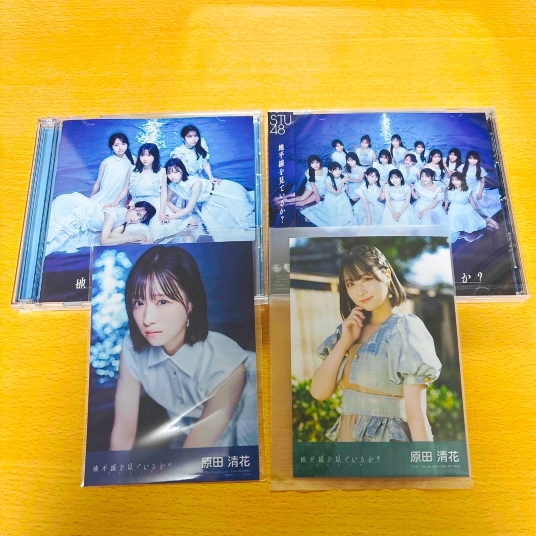 AKB48(エーケービーフォーティーエイト)のSTU48 地平線を見ているか?(Type B/劇場盤) 原田清花 エンタメ/ホビーのCD(ポップス/ロック(邦楽))の商品写真