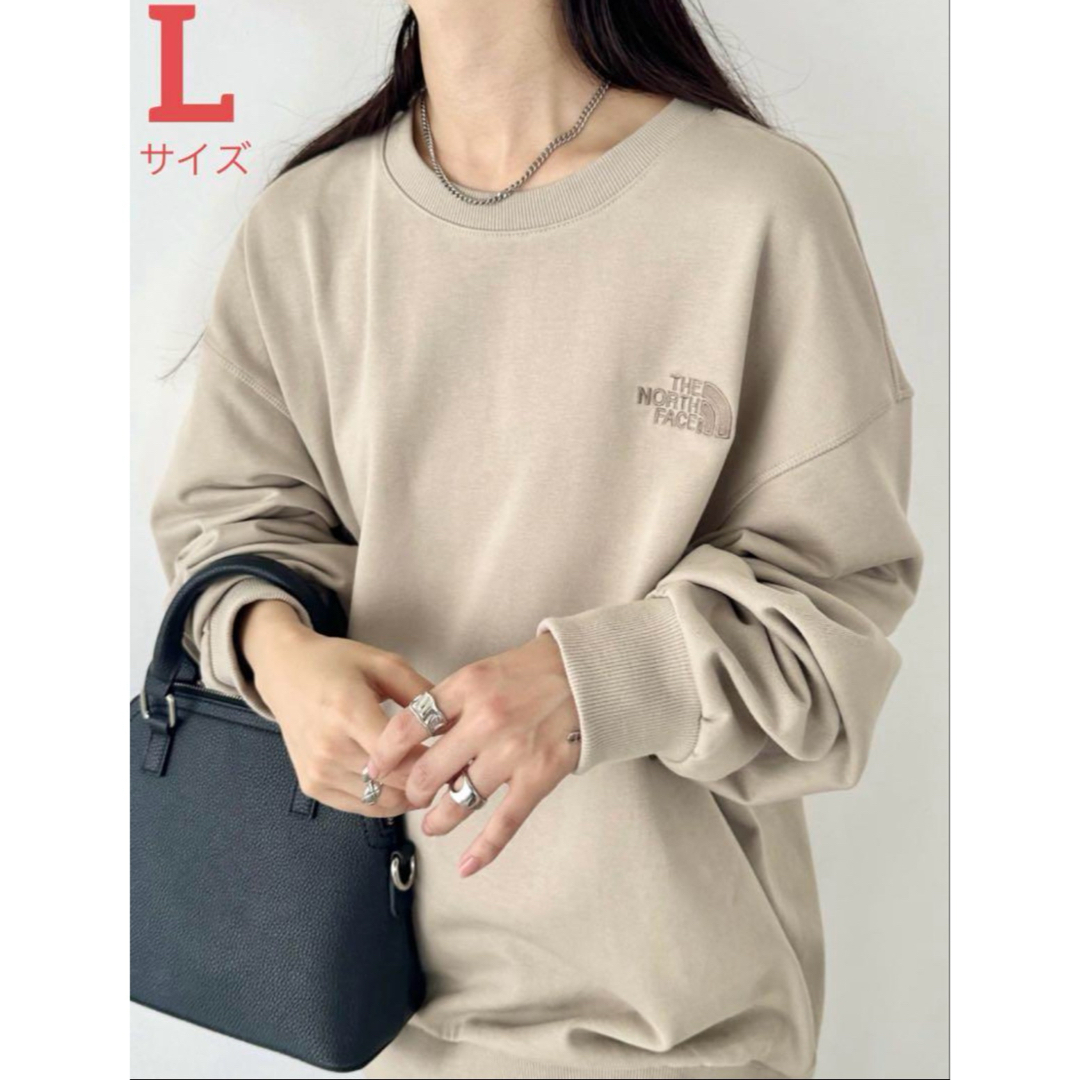 THE NORTH FACE - 韓国ノースフェイスGO-TO SWEATSHIRTSロゴ刺繍長袖スウェットLBE