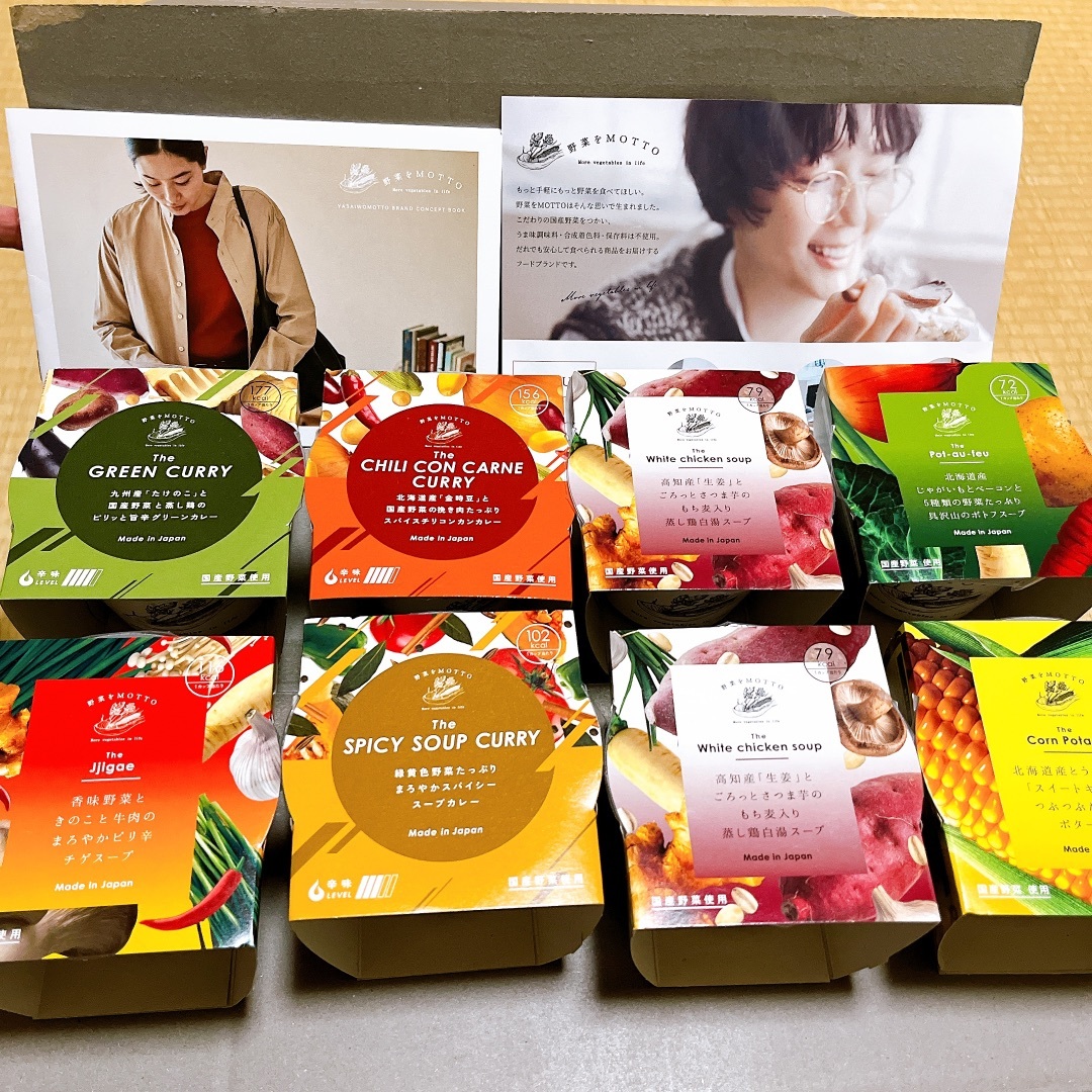 野菜をMOTTO スープ 8コ 国産 レンチン 人気ヘルシー 温活 腸活 野菜